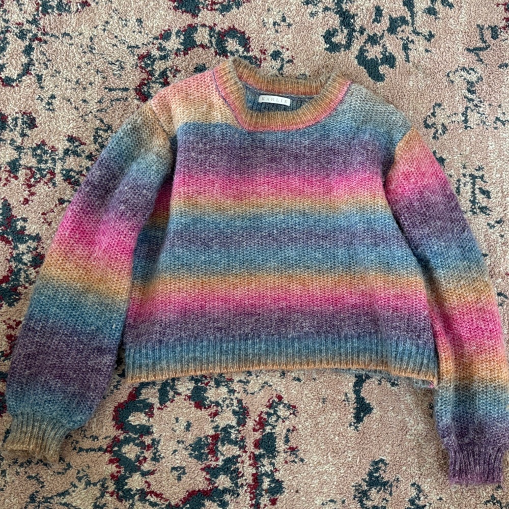 Multicolor Striped Women's Sweater